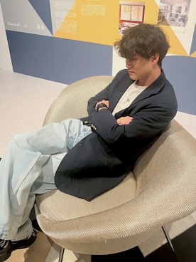 ビンテージ Polo Ralph Lauren フランネル ダブルブレストスーツ