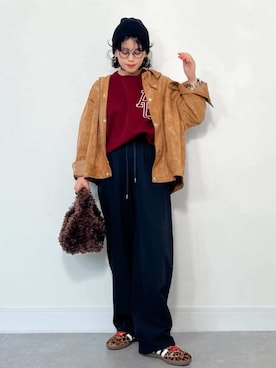 yunaさん（レディース・153cm）の秋コーディネート