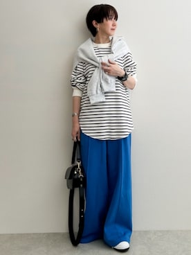 「THE SHINZONE（ザ　シンゾーン）のアイテム（トップス）」を使った、yunaさん（レディース・148cm）の秋コーディネート