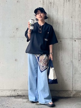 yunaさん(レディース・153cm)の夏コーディネート