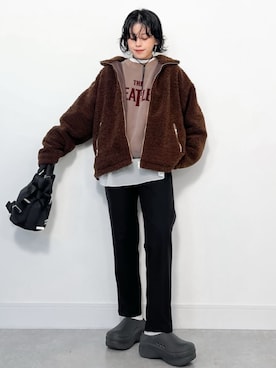 「GOOD ROCK SPEED（グッドロックスピード）のアイテム」を使った、yunaさん（レディース・153cm）の秋コーディネート