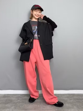 「THE SHINZONE（ザ　シンゾーン）のアイテム（トップス）」を使った、yunaさん（レディース・155cm）の春コーディネート
