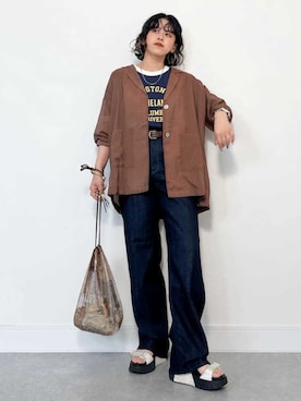 yunaさん（レディース・153cm）の夏コーディネート