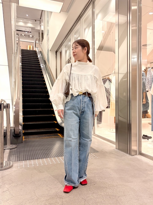 センタープレスデニムパンツ（デニムパンツ）｜Whim Gazette（ウィム