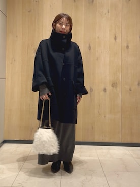 「アイテム（バッグ）」を使った、ggmarinaさん（レディース・150cm）の秋コーディネート