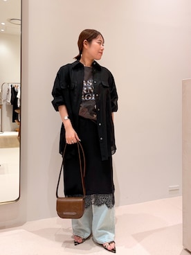 「Drawing Numbers（ドローイング ナンバーズ）のアイテム」を使った、marinaさん（レディース・150cm）の春コーディネート