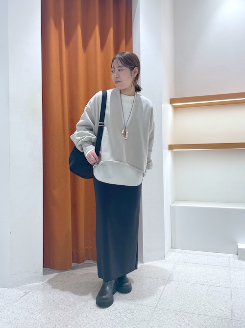 ジャージーIラインロングスカート（スカート）｜Whim Gazette（ウィム