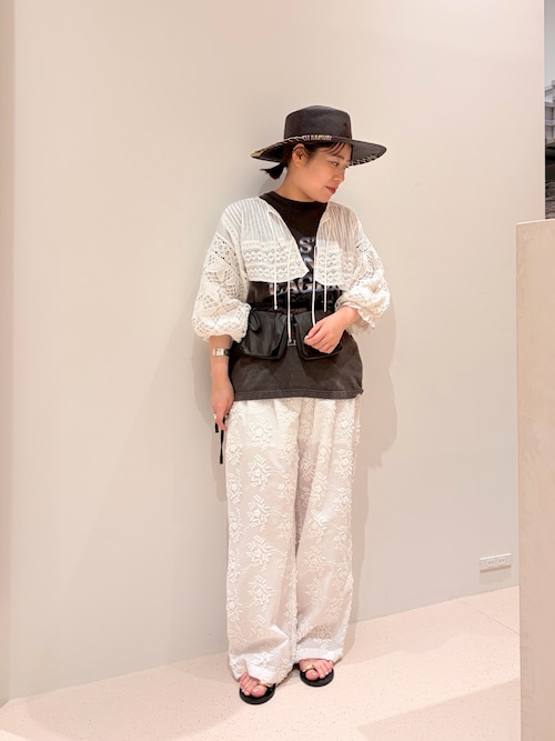 3D刺繍パンツ（その他パンツ）｜Whim Gazette（ウィムガゼット）の