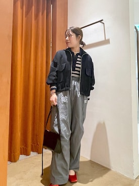 marinaさん（レディース・150cm）の冬コーディネート