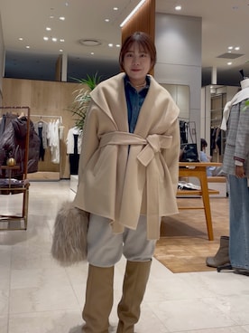「アイテム（その他アウター）」を使った、ggmarinaさん（レディース・150cm）の秋コーディネート