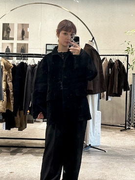 「アイテム（カバーオール）」を使った、YUKIさん（レディース・161cm・20代）の秋コーディネート