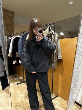 「アイテム（ブルゾン）」を使った、YUKIさん（レディース・161cm）の秋コーディネート