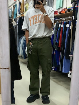 「TODAYFUL（トゥデイフル）のアイテム（アクセサリー）」を使った、reentaaさん（メンズ・178cm）の夏コーディネート