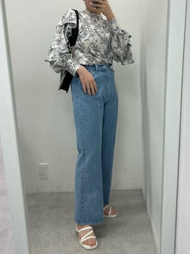 江口光代さん（レディース・162cm）の春コーディネート