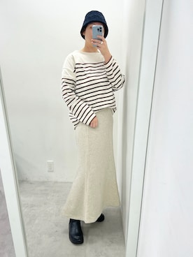 江口光代さん（レディース・162cm）の春コーディネート