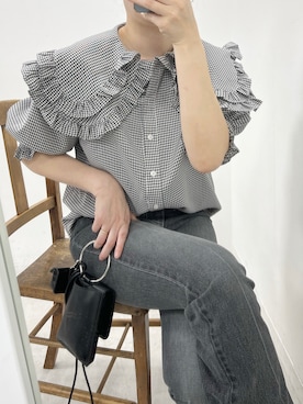 江口光代さん(レディース・162cm)の春コーディネート