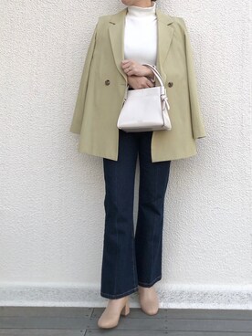 江口光代さん（レディース・162cm）の冬コーディネート