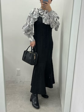 「トワルドジュイ」｜江口光代さん（レディース・162cm）の冬コーディネート
