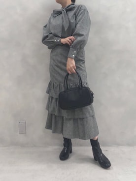 江口光代さん(レディース・162cm)の秋コーディネート