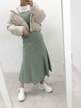 江口光代さん（レディース・162cm）の秋コーディネート