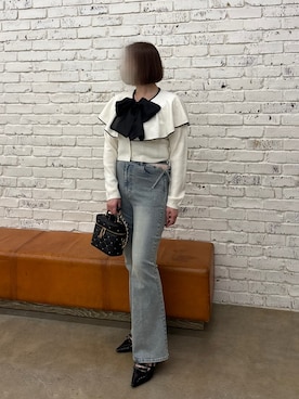 江口光代さん（レディース・162cm）の冬コーディネート