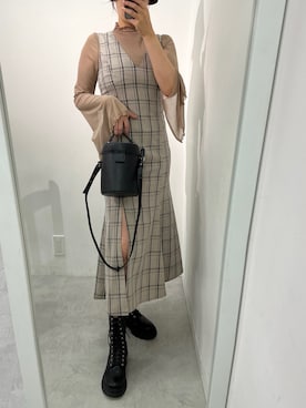 江口光代さん（レディース・162cm）の夏コーディネート