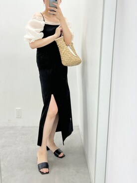 江口光代さん（レディース・162cm）の夏コーディネート