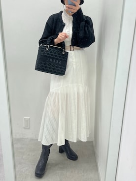 江口光代さん（レディース・162cm）の秋コーディネート