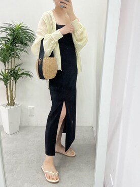 江口光代さん（レディース・162cm）の春コーディネート