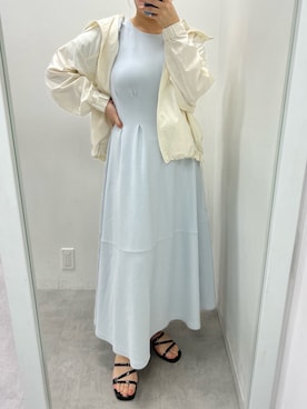 「LIMMSE（リムズ）のアイテム」を使った、江口光代さん（レディース・162cm）の春コーディネート