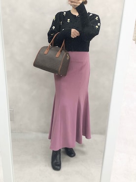 江口光代さん(レディース・162cm)の秋コーディネート