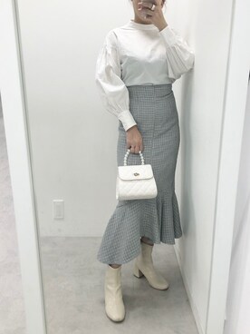 江口光代さん（レディース・162cm）の秋コーディネート
