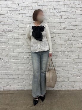 江口光代さん（レディース・162cm）の冬コーディネート