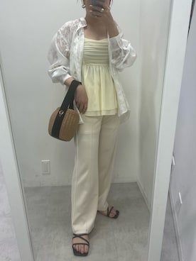 江口光代さん（レディース・162cm）の春コーディネート