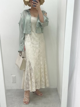 江口光代さん（レディース・162cm）の春コーディネート