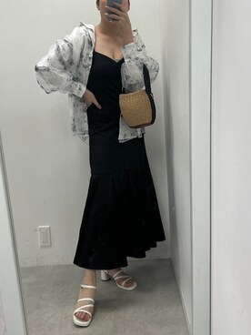 江口光代さん（レディース・162cm）の春コーディネート