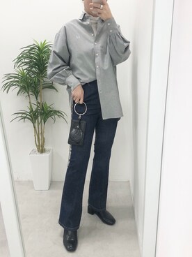 江口光代さん(レディース・162cm)の冬コーディネート