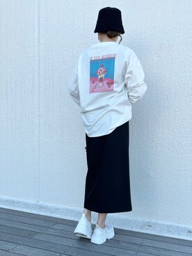 江口光代さん（レディース・162cm）の冬コーディネート