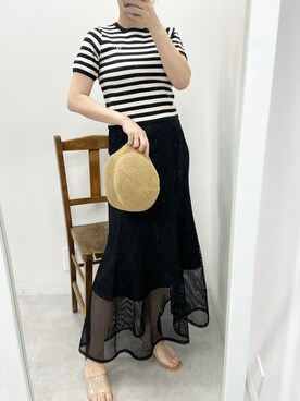 江口光代さん(レディース・162cm)の春コーディネート