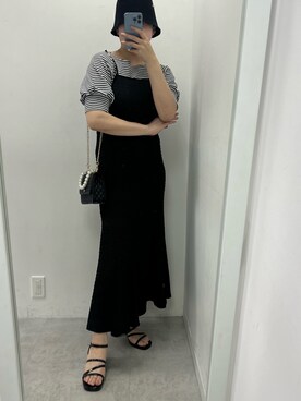 江口光代さん（レディース・162cm）の春コーディネート