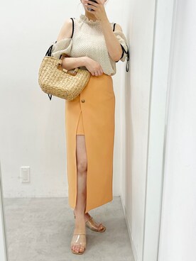 江口光代さん(レディース・162cm)の夏コーディネート