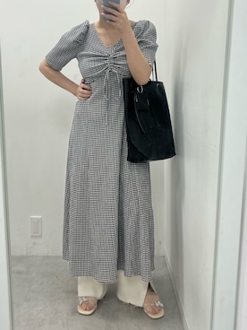 江口光代さん(レディース・162cm)の冬コーディネート