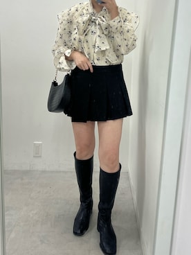 江口光代さん（レディース・162cm）の冬コーディネート