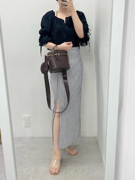 江口光代さん（レディース・162cm）の夏コーディネート