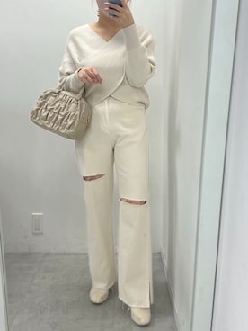 江口光代さん(レディース・162cm)の冬コーディネート