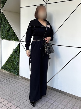 江口光代さん(レディース・162cm)の冬コーディネート