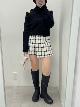 江口光代さん（レディース・162cm）の秋コーディネート