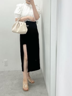 江口光代さん（レディース・162cm）の夏コーディネート