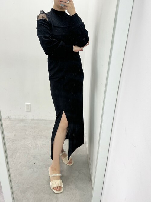 Eguchi骨格ストレート One After Another Nice Claup One After Another Nice Claupの ワンピースを使ったコーディネート Wear