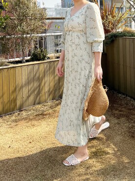 江口光代さん(レディース・162cm)の春コーディネート